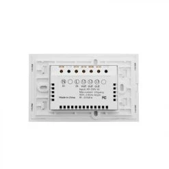 Wewoo WS-US-03 EWeLink APP & Touch Control 2A Commutateur Mural Intelligent ... -Nuki Magasin ws us 03 ewelink app et touch control 2a commutateur mural intelligent avec panneau en verre trempe a 3 voies 3 voies ca 90v 250v prise americaine 10551826 27403212 1140x1140