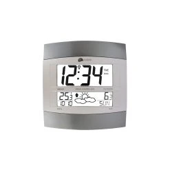 WS6158 IT Argent Alu - Horloge Météo- La Crosse Technology